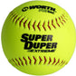 Worth Super Duper Extreme Red Stitch 44/375 11" Slowpitch Softballs