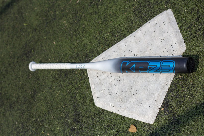 2025 Miken KP23 Maxload 1-Piece USSSA Slowpitch Softball Bat - MSU5H2KP1L – Lifestyle Shot | Smash It Sports | ash, composite