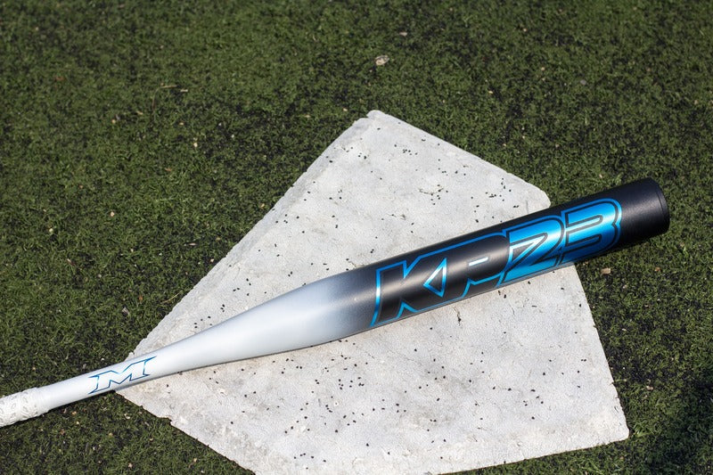 2025 Miken KP23 Maxload 1-Piece USSSA Slowpitch Softball Bat - MSU5H2KP1L – Lifestyle Shot | Smash It Sports | ash, composite