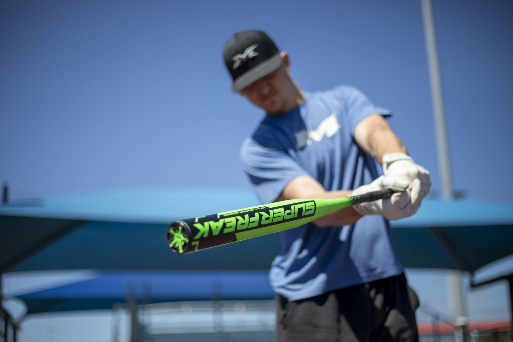 2026 Miken Super Freak Highlighter Supermax USSSA Slowpitch Softball Bat - MSU6SFHX – Product View | Smash It Sports | ash, c