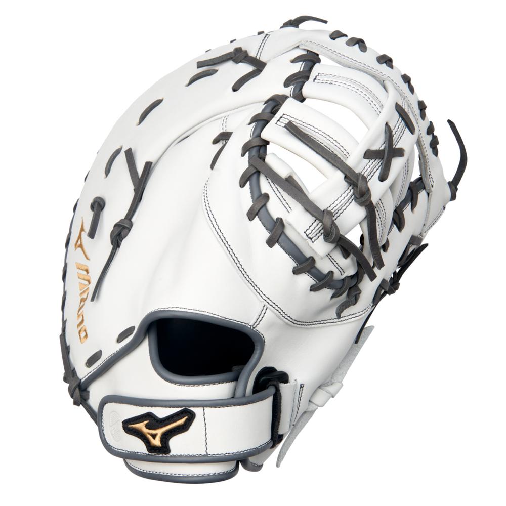 Mizuno MVP Prime 13" Fastpitch Softball First Base Mitt/Glove - GXF50FPW2 – Product View | Smash It Sports | leather, pro, po