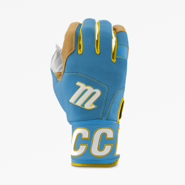 Marucci Blacksmith Full Wrap Batting Gloves - MBG2BKSM