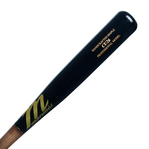 Marucci CU26 Pro Model Wood Baseball Bat - MVE4CU26-FL/BK