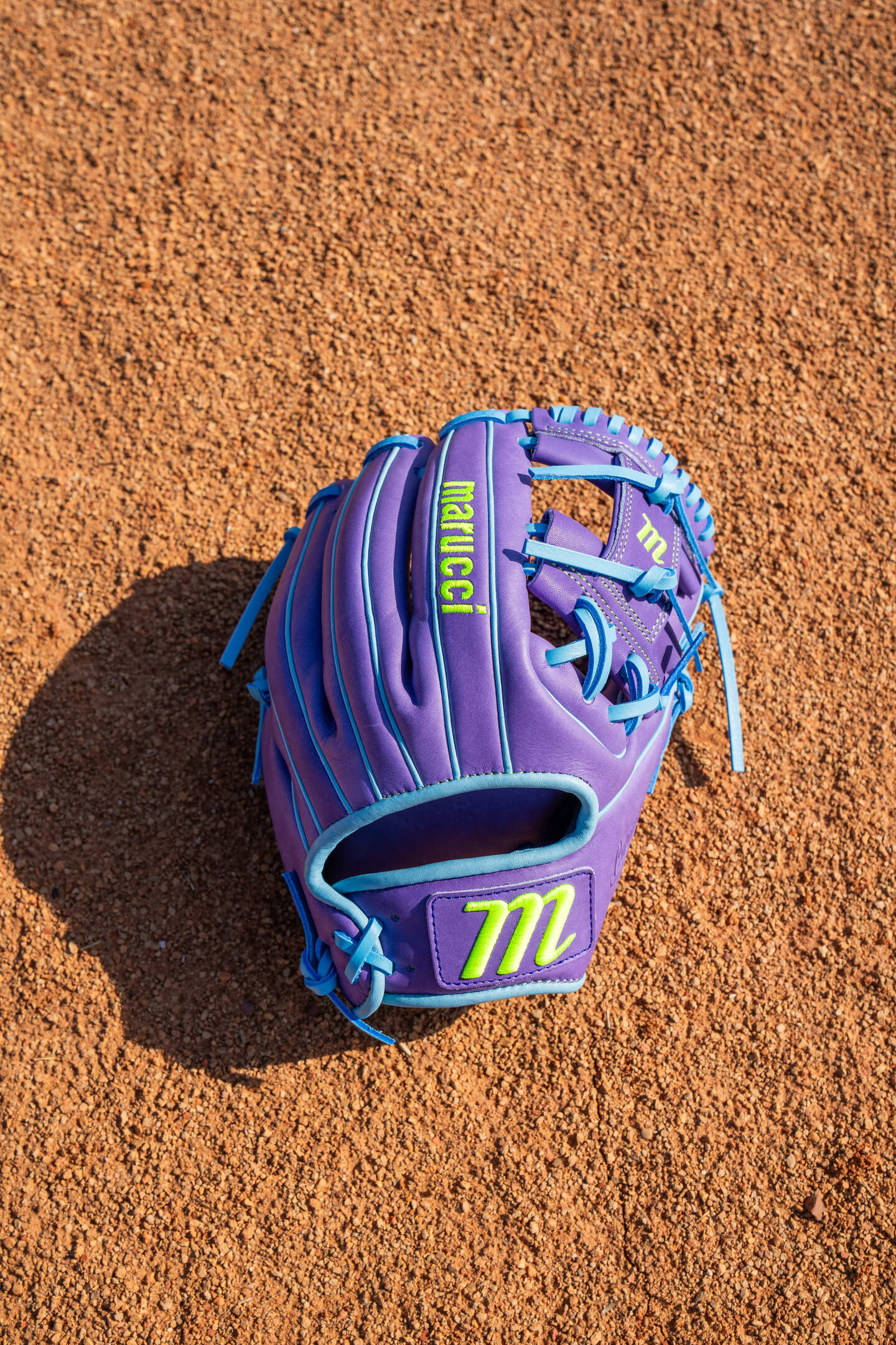 Marucci Capitol 43A2 11.5" Baseball Fielding Glove – Lifestyle Shot | Smash It Sports | leather, kip, pro