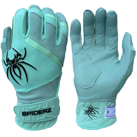 Spiderz Pro Premier Batting Gloves - Mint/Black