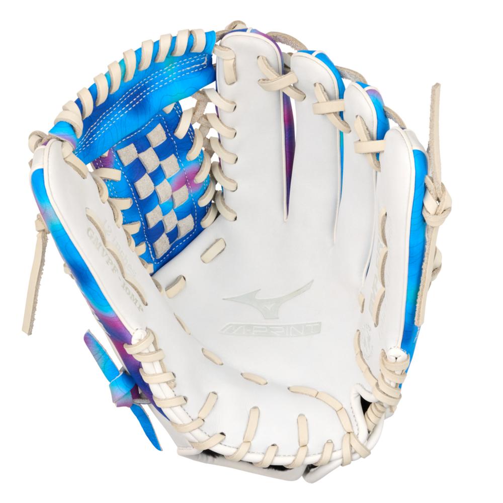 Mizuno MVP Prime M-Print 12" Softball Fielding Glove - GMVPF-10MP Psychedelic Print – Product View | Smash It Sports | leathe