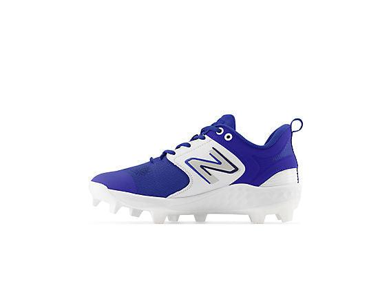 New Balance Men's Fresh Foam 3000 V6 Molded Baseball Cleats - Royal Blue with White - PL3000B6 - Smash It Sports