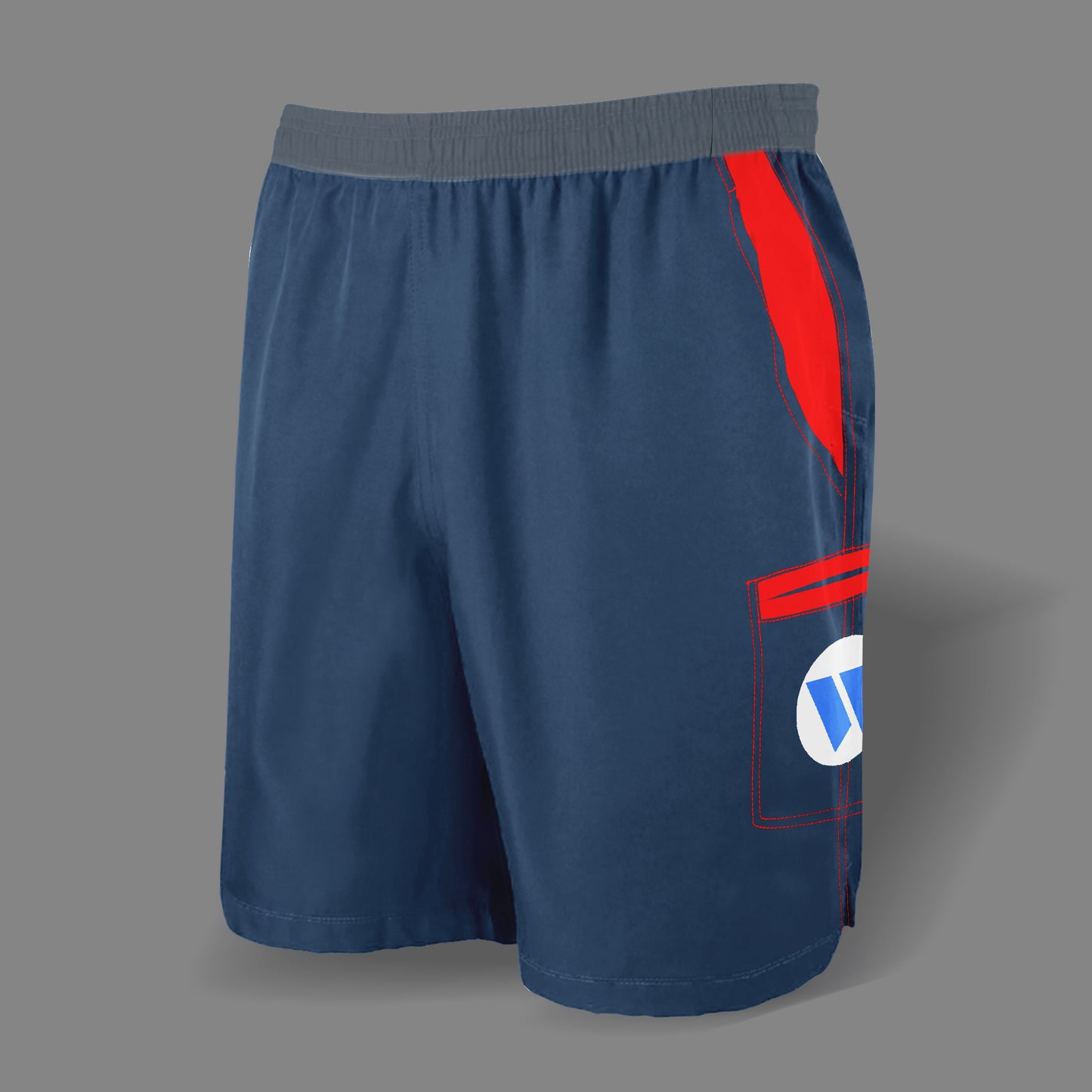 Worth Microfiber Shorts (Navy/Red/White/Royal)