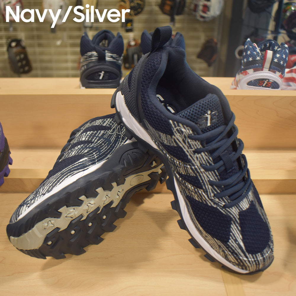 SIS X Lite II Turf Shoes - Navy/Silver