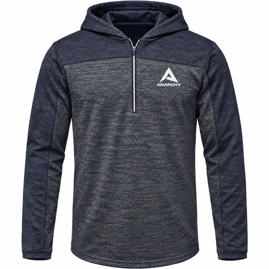 Anarchy Hooded Quarter Zip