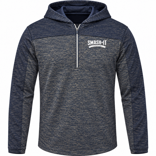 Smash It Sports Hooded Quarter Zip
