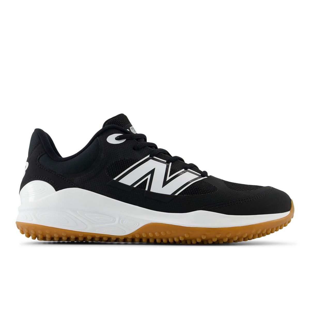 New Balance Men's Fresh Foam 3000 v7 Turf Baseball Shoes - Black/Gum - T3000BK7