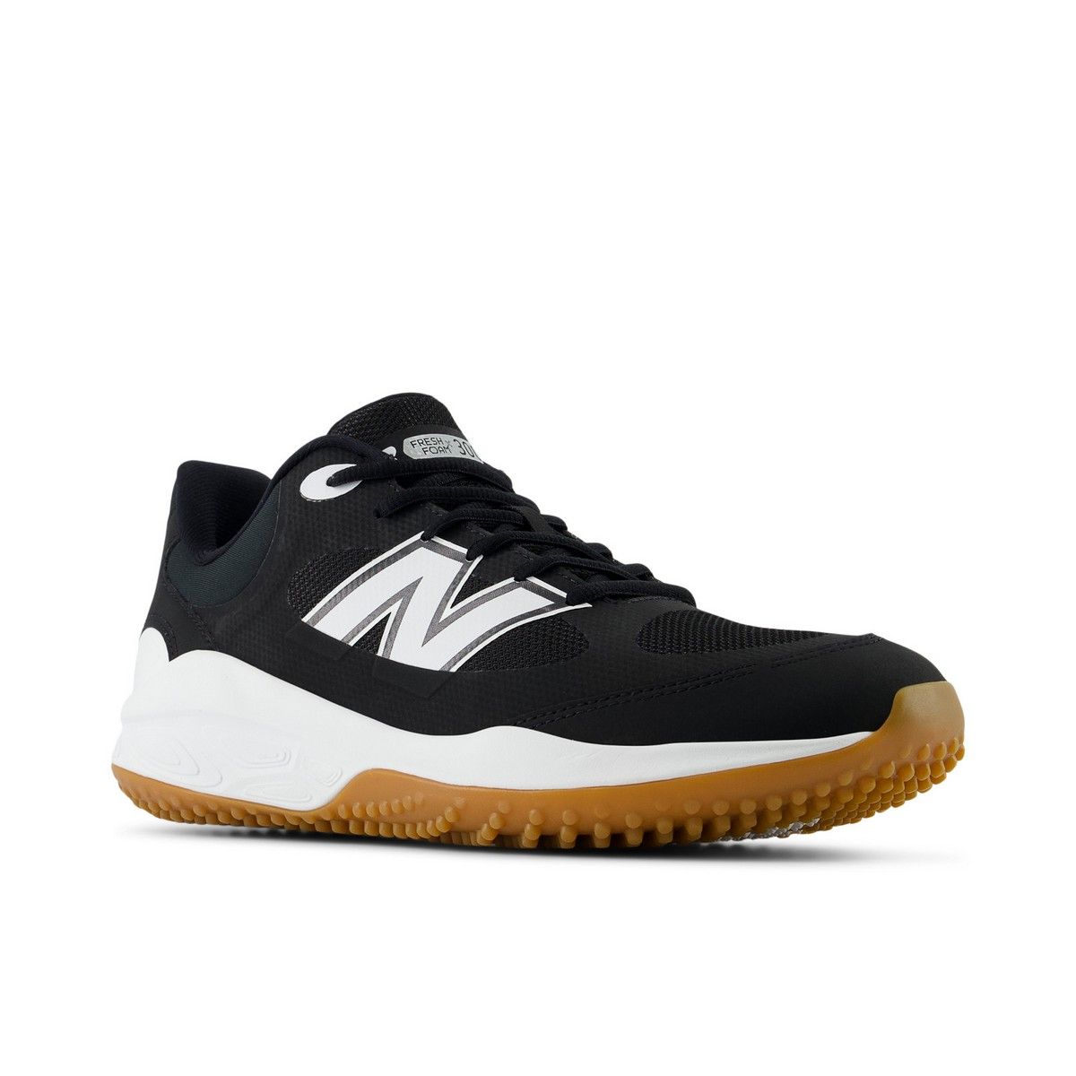 New Balance Men's Fresh Foam 3000 v7 Turf Baseball Shoes - Black/Gum - T3000BK7