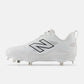 New Balance Women's Fresh Foam X Velo v4 Metal Fastpitch Softball Cleats - White SMVELOW4