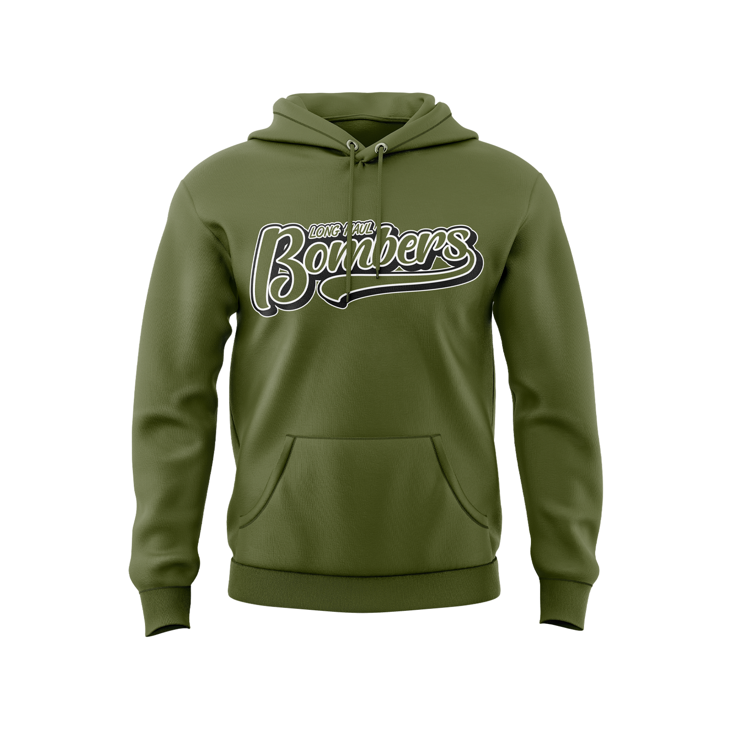Long Haul Bombers Element Hoodie - Olive Green