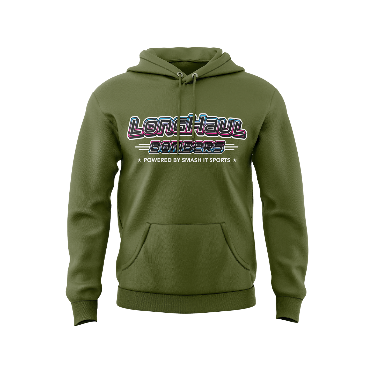 Long Haul Bombers Element Hoodie - Olive Green