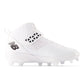 New Balance Men's FuelCell 4040 V8 Mid-Molded Baseball Cleats - White / Raincloud - PM4040W8