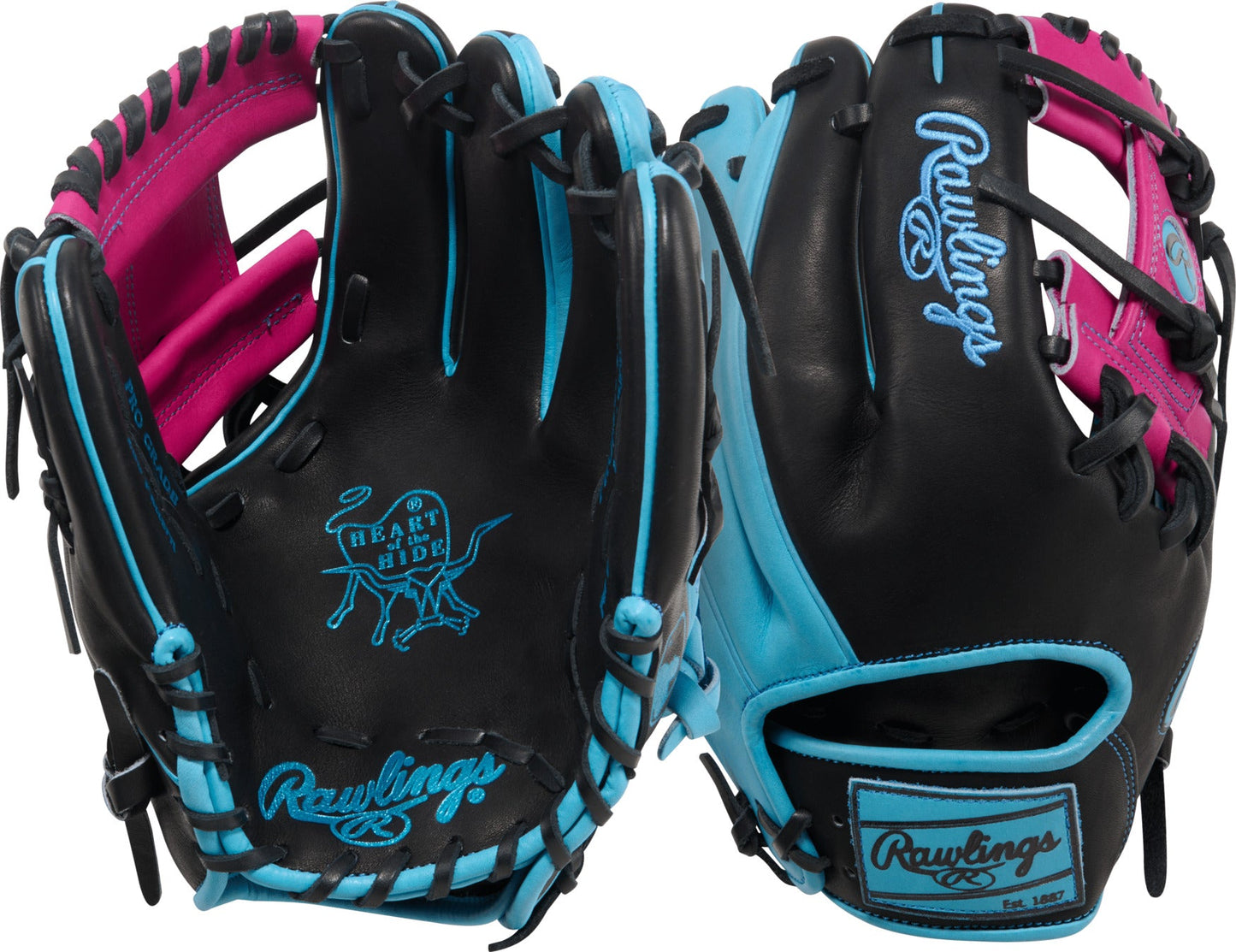 Rawlings Heart of the Hide Spring Break Edition 11.5" Baseball Fielding Glove - PROR204-2BBE