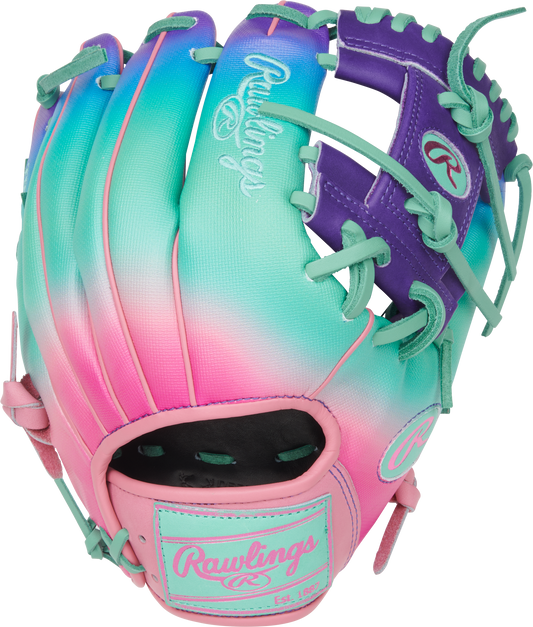 Rawlings Heart of the Hide Fun Burst 11.5" Baseball Fielding Glove - PROR204-2PUP – Specs Overview | Smash It Sports | leathe