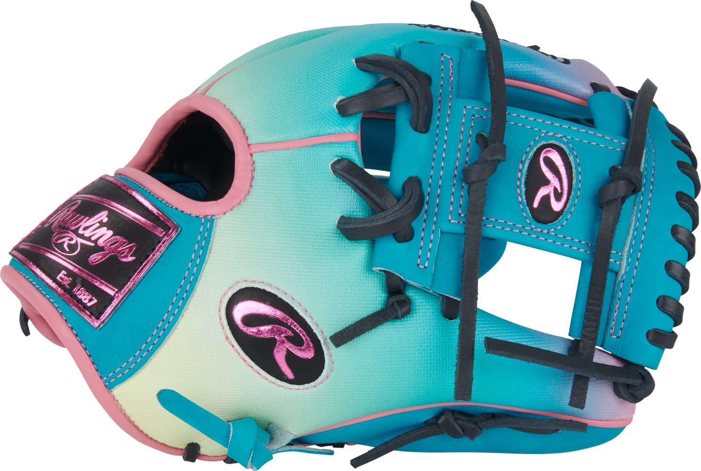 Rawlings Heart of the Hide Fun Burst 11.5" Baseball Fielding Glove - PROR204-2TESS