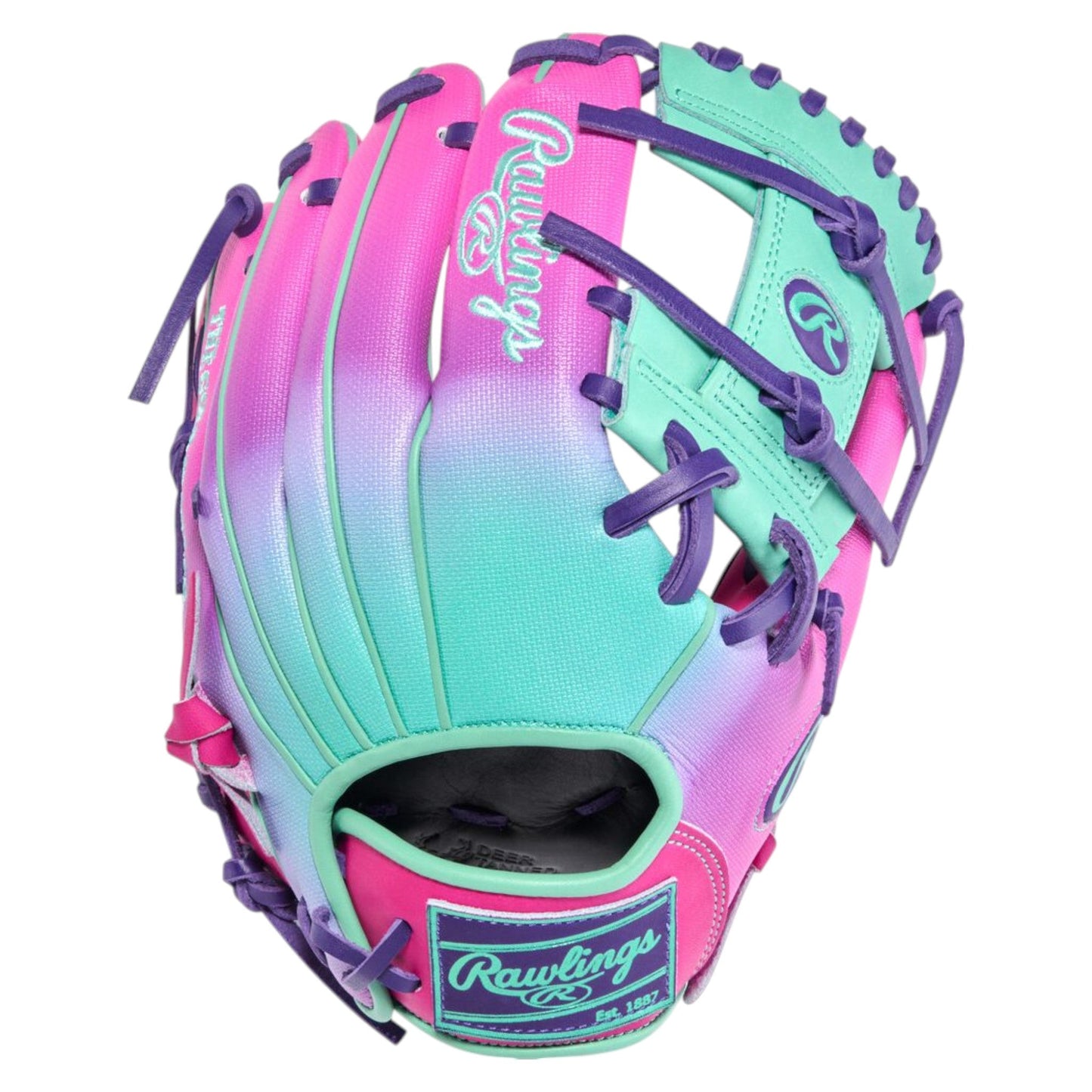 Rawlings Heart of the Hide Fun Burst 2.0 11.5" Baseball Fielding Glove - PROR204U-2BEM – Product View | Smash It Sports | lea