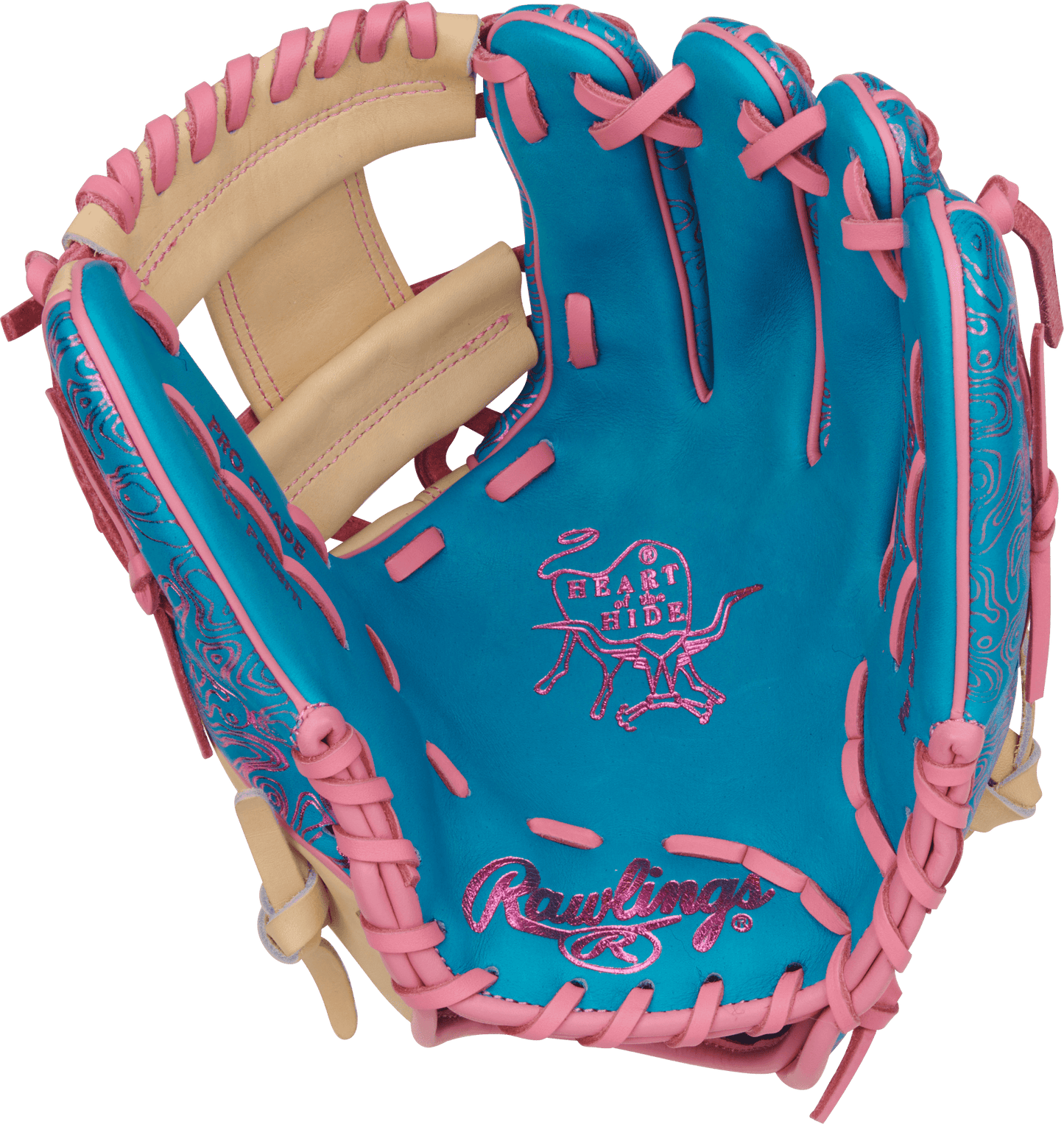 Rawlings Heart of the Hide Vibrant Series 11.5" Baseball Glove - PROR204W-2TEC