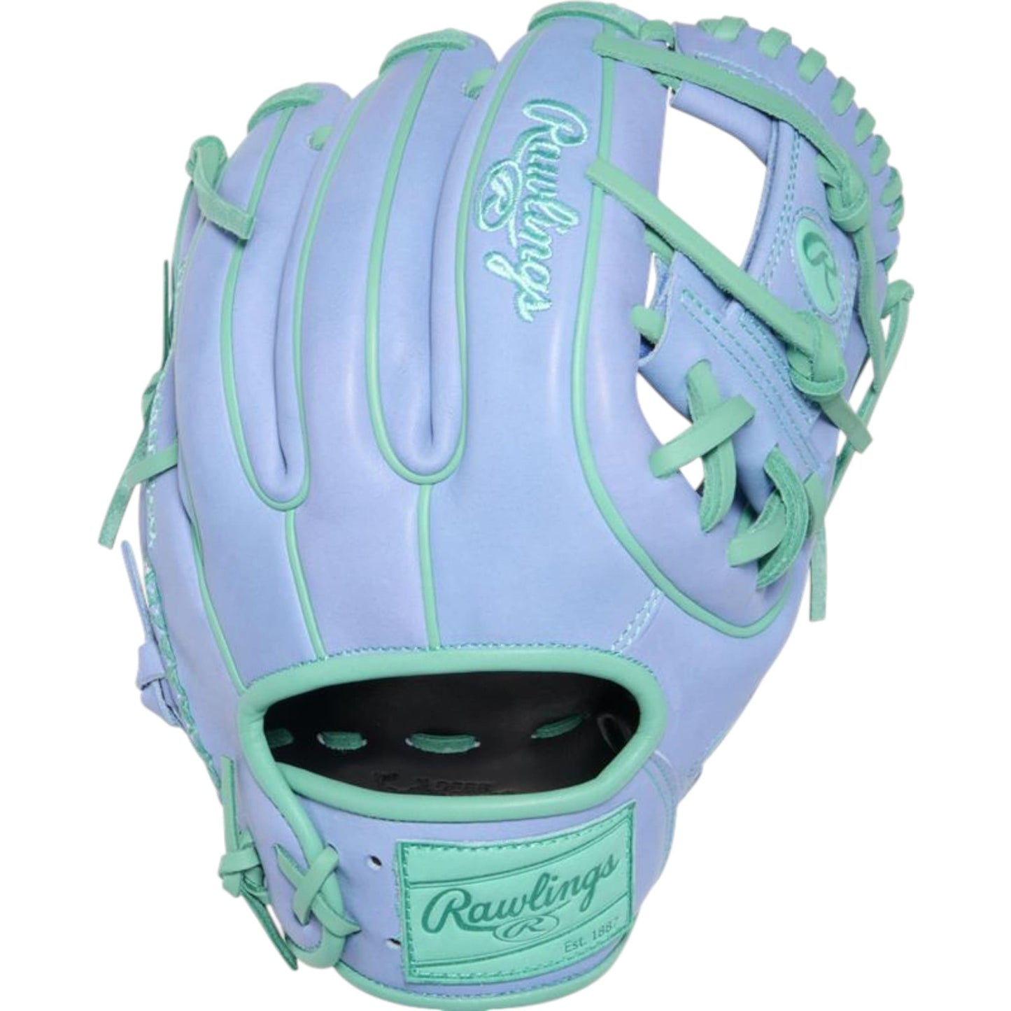 Rawlings Heart of the Hide ColorSync 10 Periwinkle Mint 11.5" Baseball Fielding Glove - PROR314-2PE