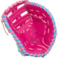 Rawlings Heart of the Hide ColorSync 10 Pink Teal 13" First Base Baseball Mitt/Glove - PRORDCT-10BEM