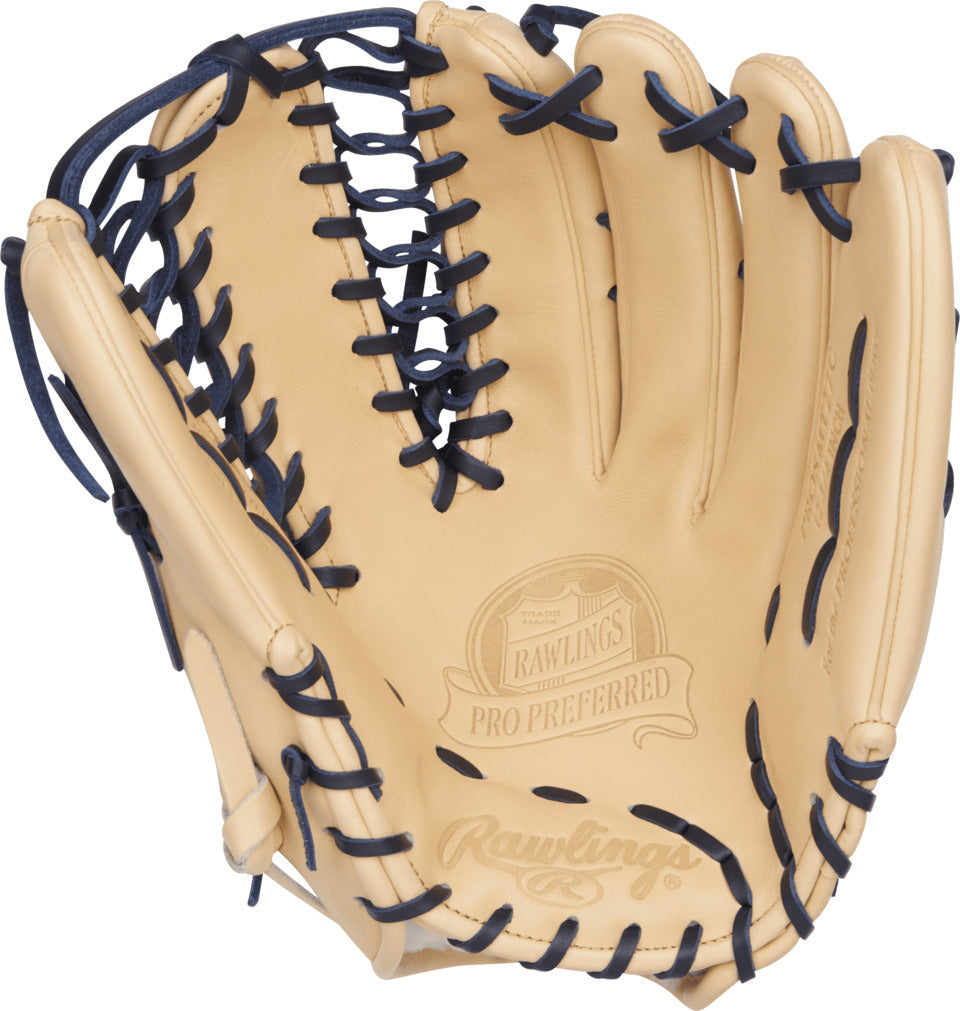 Rawlings Pro Preferred Mike Trout 12.75" Baseball Fielding Glove - PROSMT27C – Product View | Smash It Sports | leather, kip,