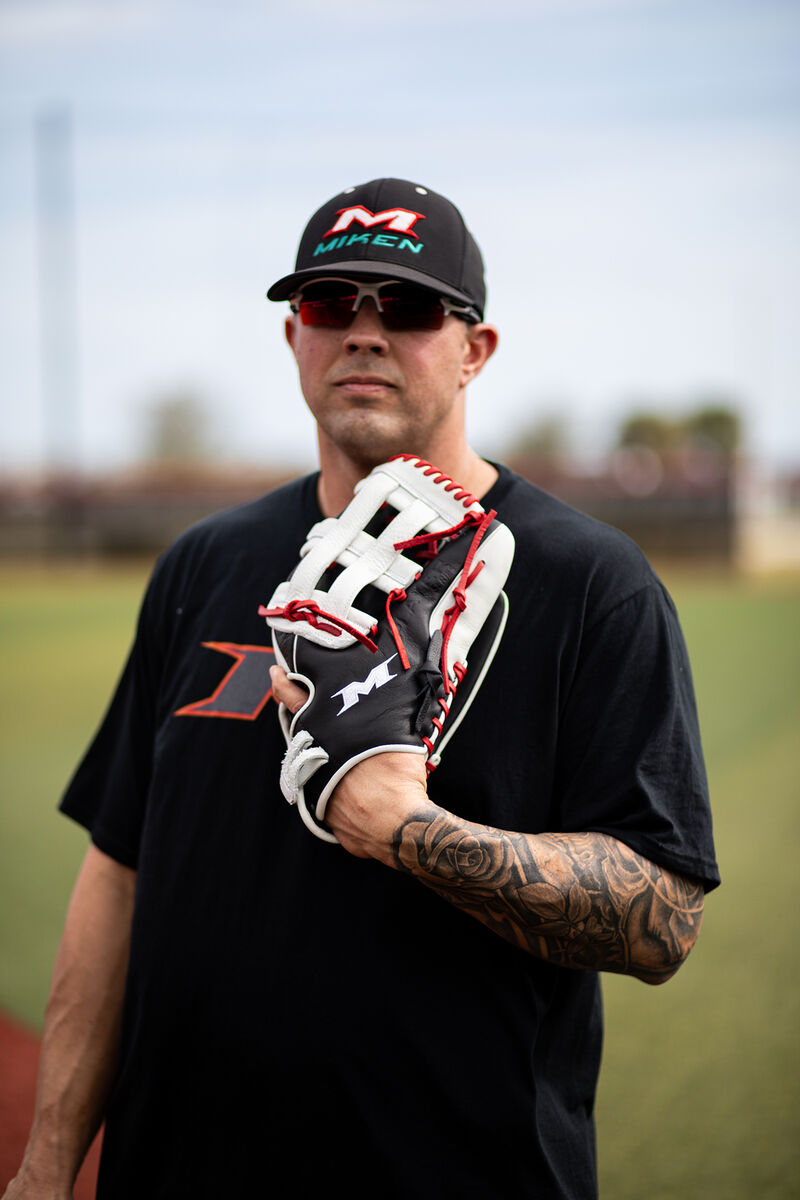Miken Player Series 13" Slowpitch Fielding Glove - PS130-PH
