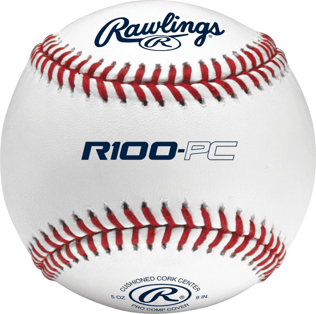 Rawlings High School Pro Comp Cover Practice Baseballs R100-PC (Dozen)