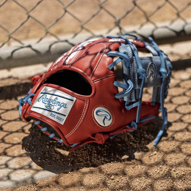 Rawlings Americana R9 11.5" Baseball Fielding Glove - R9204-2S – Product View | Smash It Sports | leather, pro, web