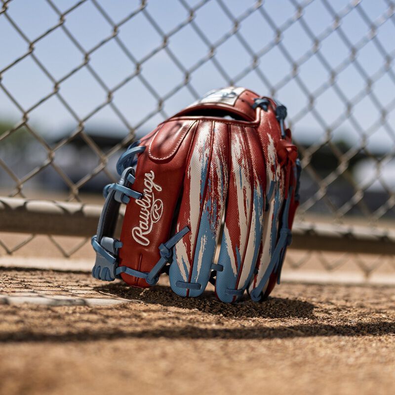 Rawlings Americana R9 11.5" Baseball Fielding Glove - R9204-2S – Product View | Smash It Sports | leather, pro, web