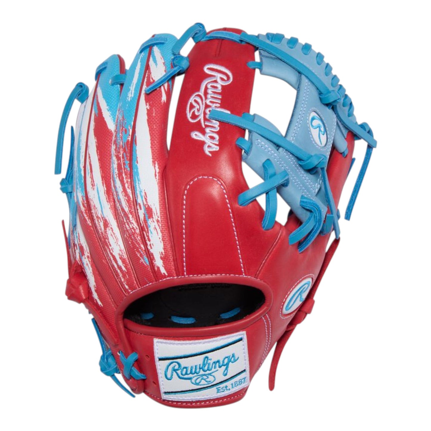 Rawlings Americana R9 11.5" Baseball Fielding Glove - R9204-2S – Product View | Smash It Sports | leather, pro, web