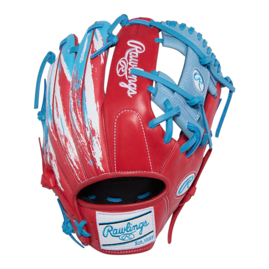Rawlings Americana R9 11.5" Baseball Fielding Glove - R9204-2S – Product View | Smash It Sports | leather, pro, web