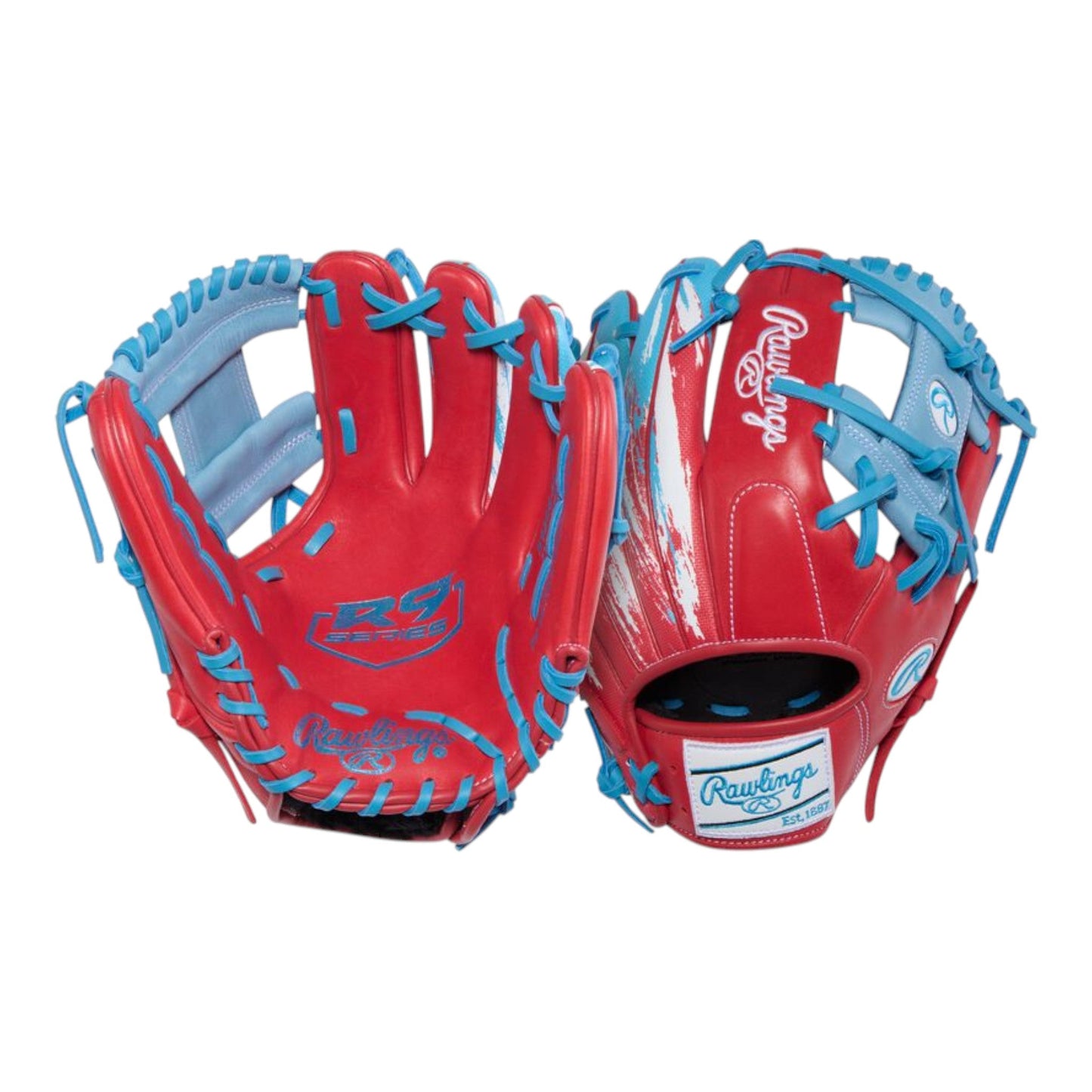 Rawlings Americana R9 11.5" Baseball Fielding Glove - R9204-2S – Product View | Smash It Sports | leather, pro, web