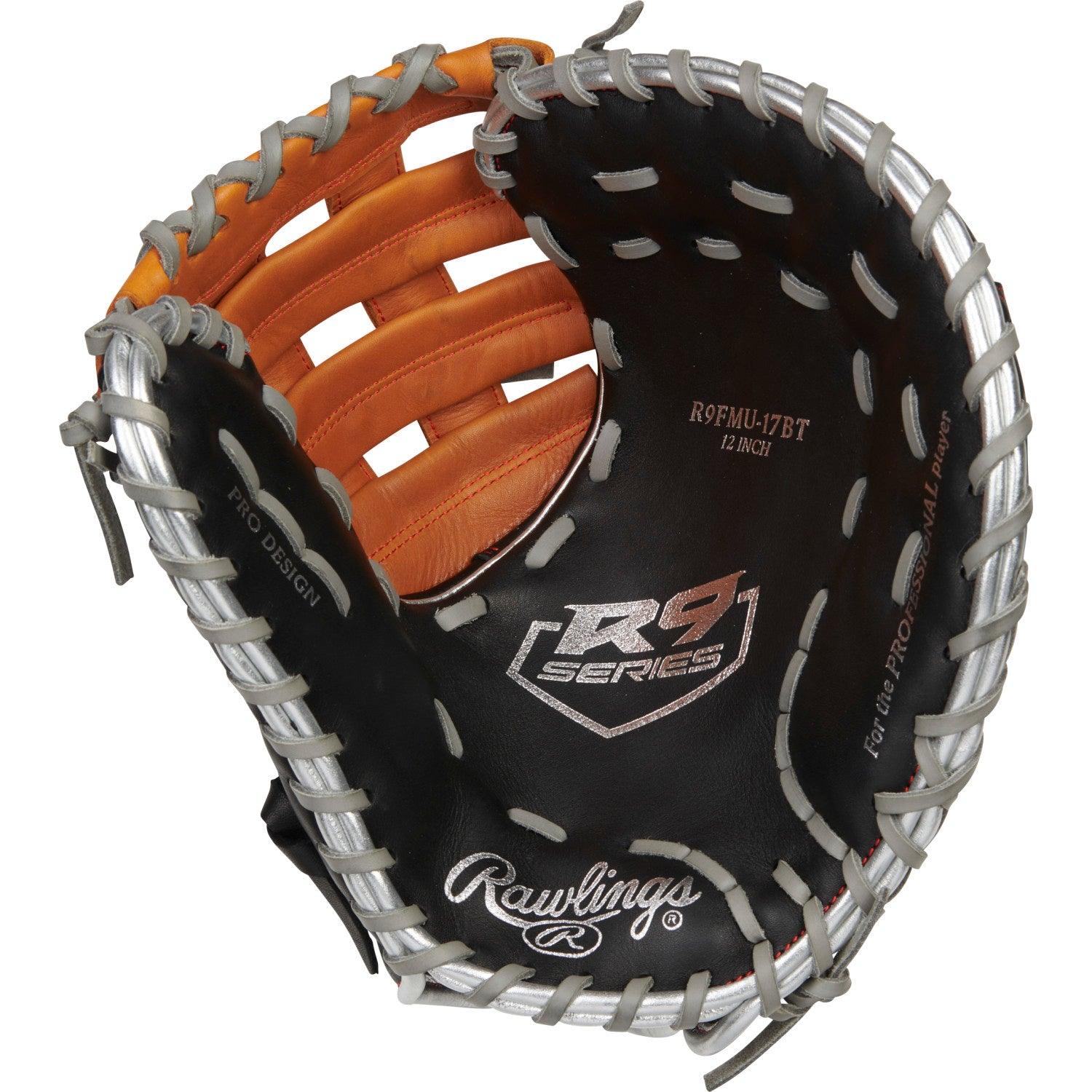 2023 Rawlings R9 ContoUR Series 12" First Base Mitt/Glove - R9FMU-17BT - Smash It Sports