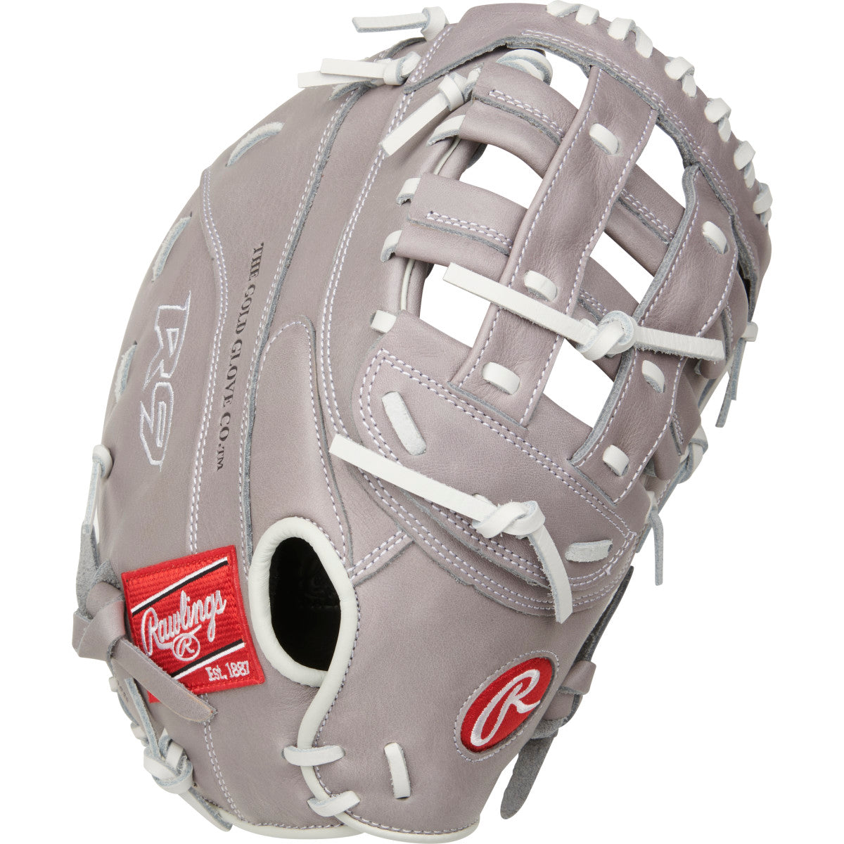 Rawlings R9 Series 12.5" First Base Fastpitch Fielding Mitt/Glove - R9SBFBM-17G