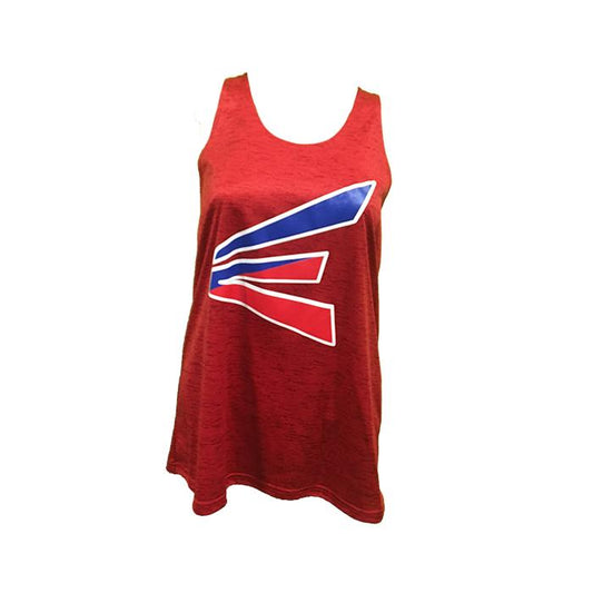 Easton Tonal Blend Racerback Tank - Badger (Red-Blue/Red/White)