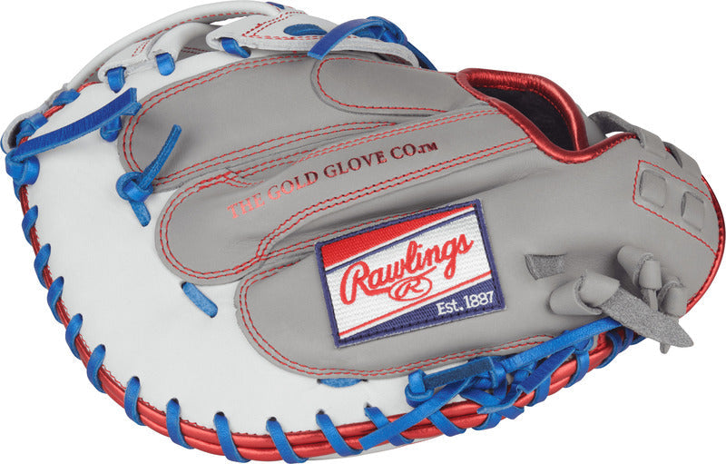 Rawlings Liberty Advanced 33" Softball Catchers Mitt/Glove - RLACM33FP-24GW – Product View | Smash It Sports | leather, pro, 