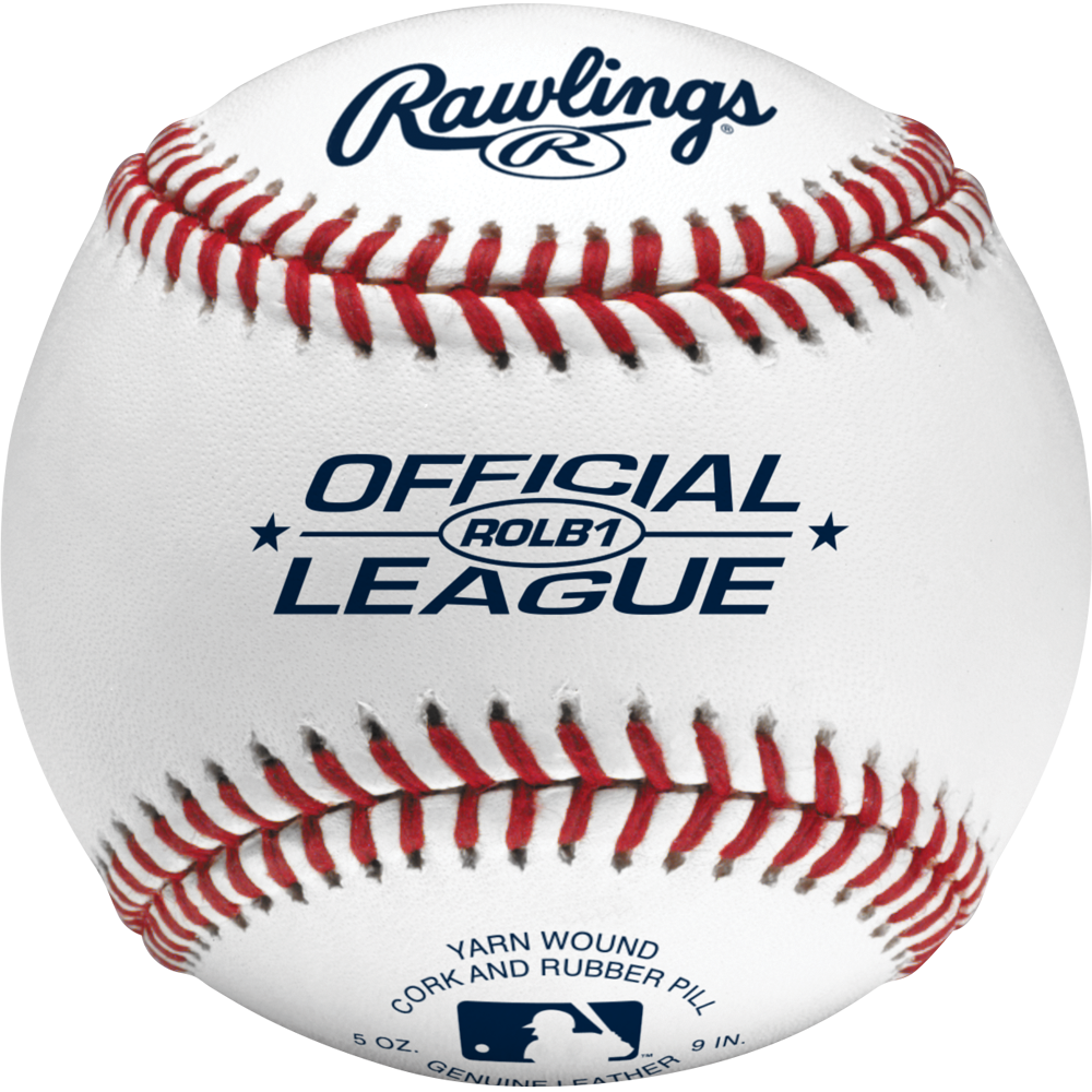 Rawlings Official League Competition Baseballs ROLB1 (Dozen)