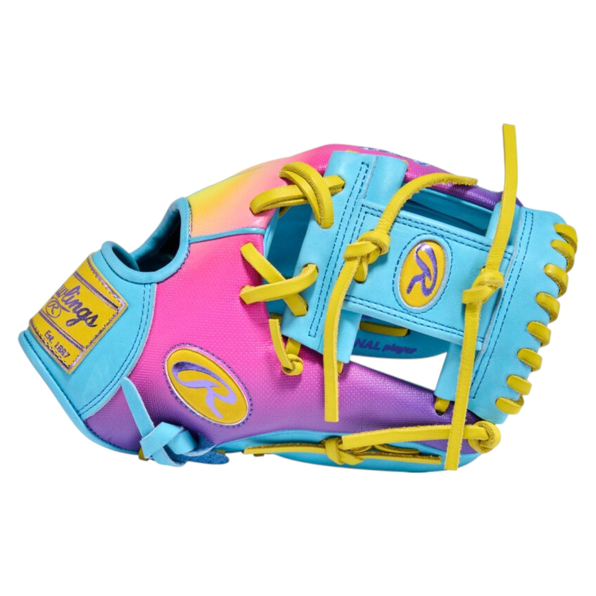 Rawlings Heart of the Hide Fun Burst 2.0 11.5" Baseball Fielding Glove - PROR204U-2CBY – Product View | Smash It Sports | lea