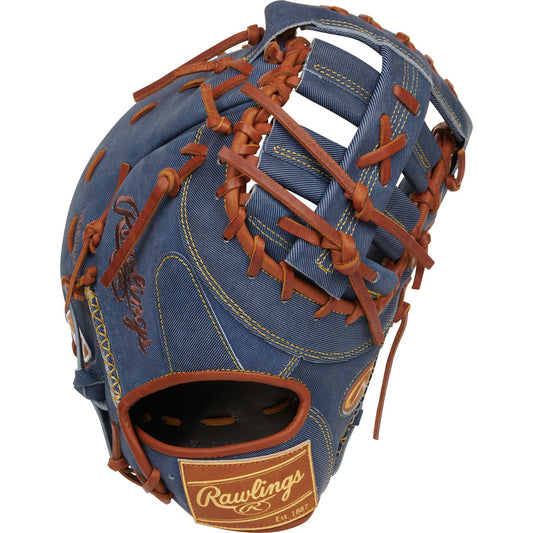 Rawlings Heart of the Hide Pro Label Denim Edition 13" First Base Mitt/Glove - PRODCTD