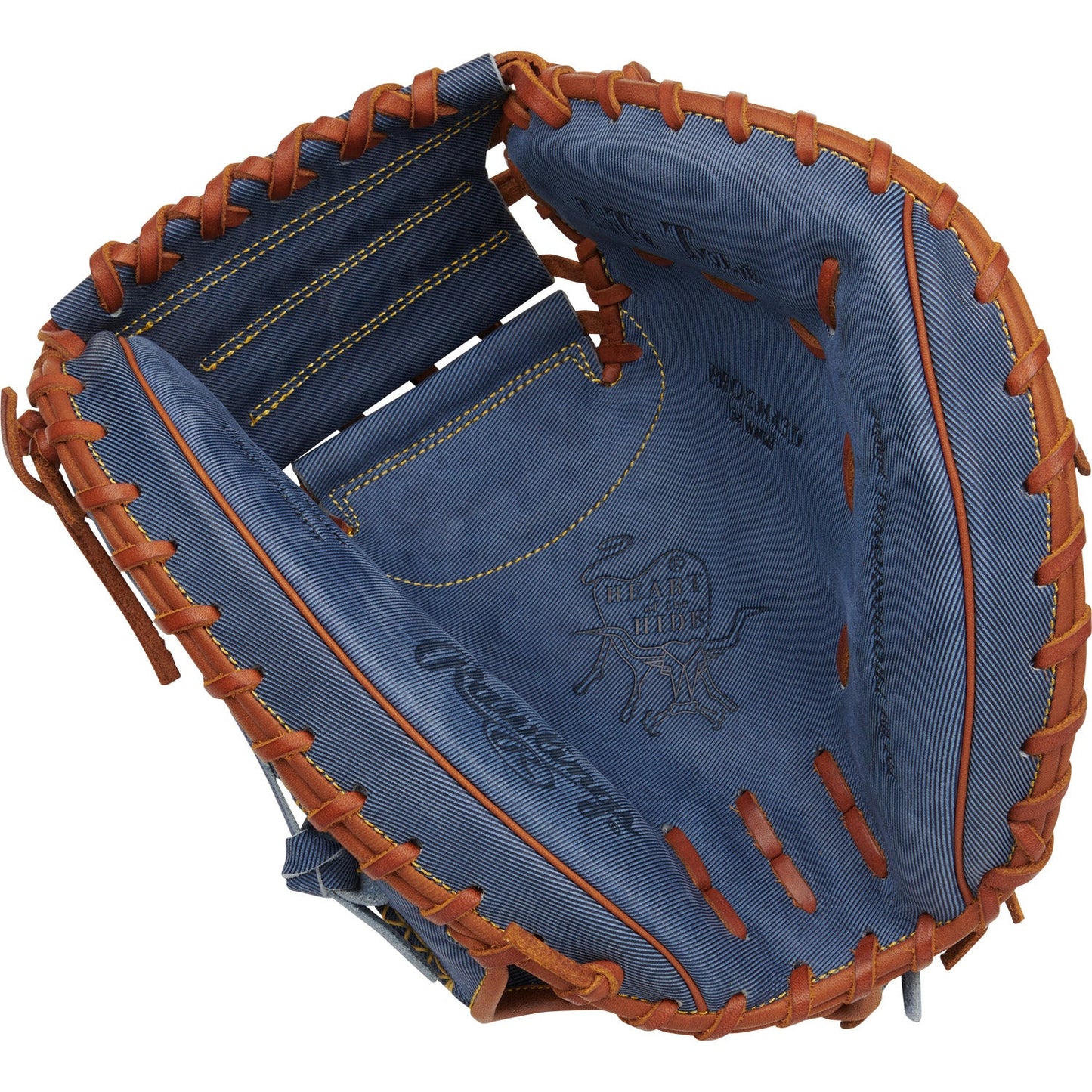 Rawlings Heart of the Hide Pro Label Denim Edition 34" Baseball Catcher's Glove/Mitt - PROCM43D