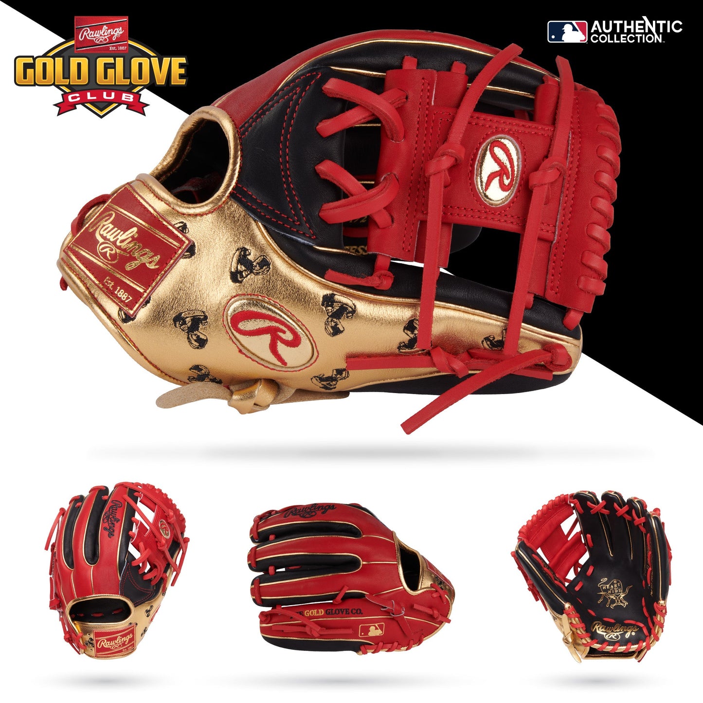 Rawlings Heart of the Hide 11.5" Gold Glove Club June 2025 Baseball Fielding Glove - PRO-GOLDYIX – Product View | Smash It Sp