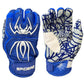 Spiderz HYBRID Batting Gloves - Royal Blue/White - Smash It Sports