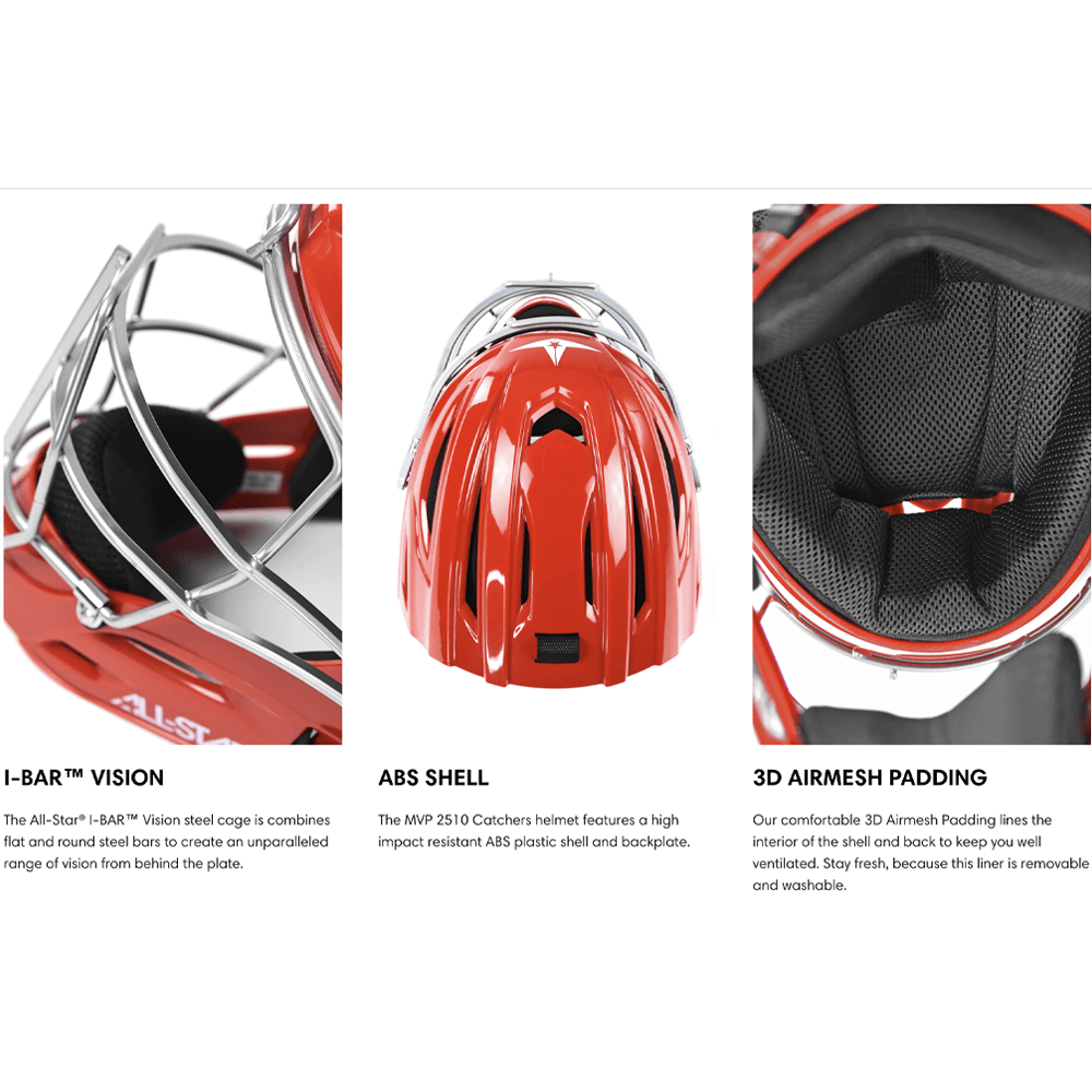 All Star S7 Axis Age 12-16 NOCSAE Certified Catchers Set - Smash It Sports