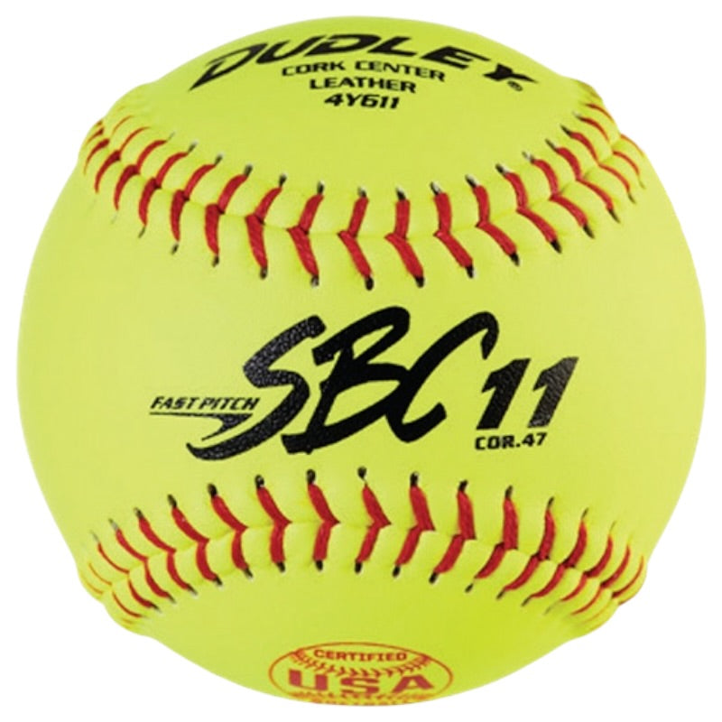 Dudley SBC11 47/375 USA 11" Fastpitch Softballs - 4Y611