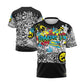 Smash It Sports Short Sleeve Shirt - Graffiti