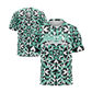Smash It Sports Short Sleeve Shirt - Kaleidoscope (Mint/Black)
